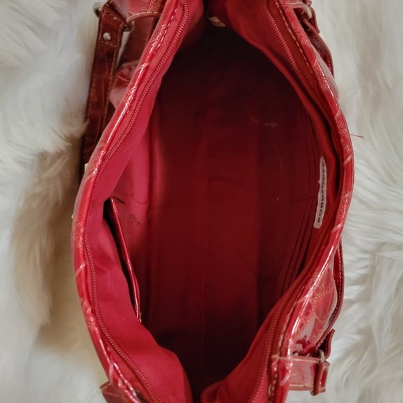 Sag Harbor Women's Red Bag, NWT - Picture 3 of 4